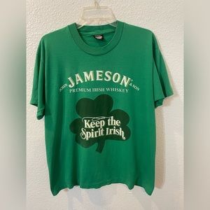 Vintage  80’s John Jameson & Son “Keep the Spirit Irish” - Single Stitch T-Shirt